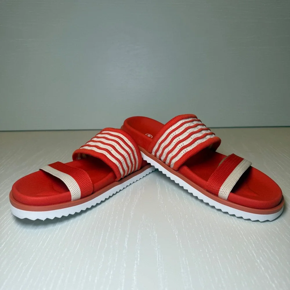 VIVAIA Double Straps Slide Sandals (Naina) | NWT - EU‎ 37 / US 6.5